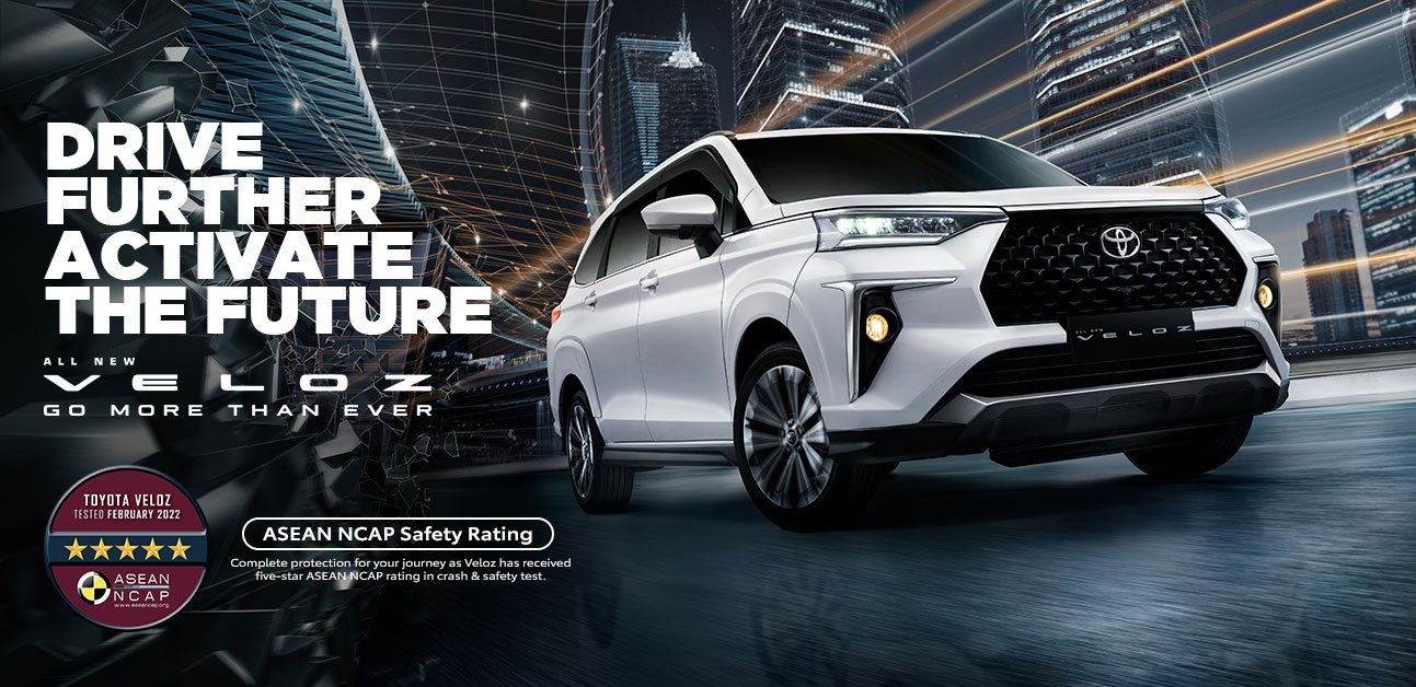 Banner promosi Toyota Palembang
